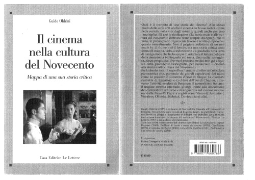 Il cinema nella cultura del Novecento : mappa di una sua storia critica