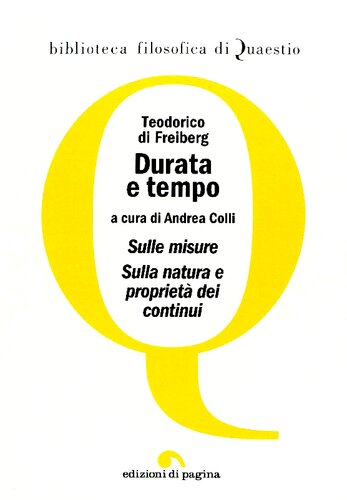 Durata e tempo : Sulle misure, Sulla natura e proprietà e i continui