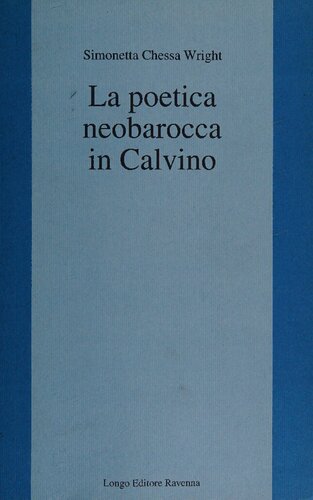 La Poetica Neobarocca in Calvino