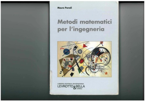 Metodi matematici per l'ingegneria