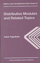 Distributive Modules and Related Topics