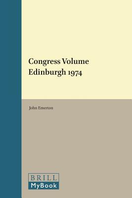 Congress Volume Edinburgh 1974