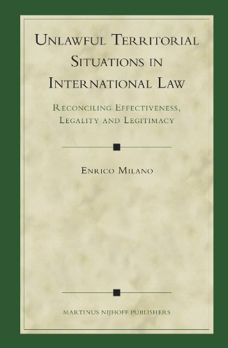 Unlawful Territorial Situations in International Law