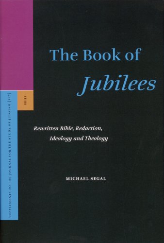 The Book Of Jubilees (Supplements To The Journal For The Study Of Judaism)