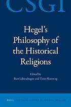 Hegel's Philosophy of the Historical Religions