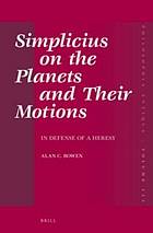 Simplicius on the Planets and Their Motions