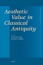 Aesthetic Value in Classical Antiquity