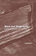 Marx and Singularity