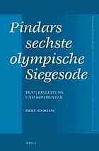 Pindars Sechste Olympische Siegesode