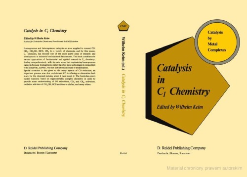 Catalysis In C1 Chemistry (Catalysis By Metal Complexes)