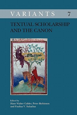 Textual Scholarship and the Canon