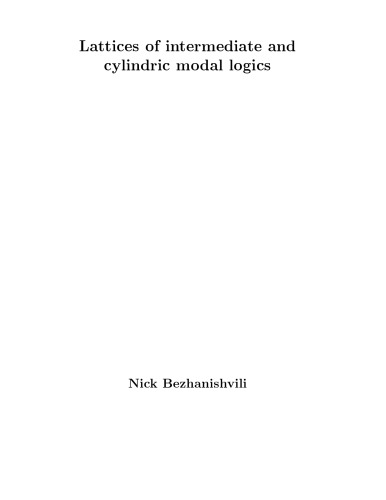 Lattices of intermediate and cylindric modal logics