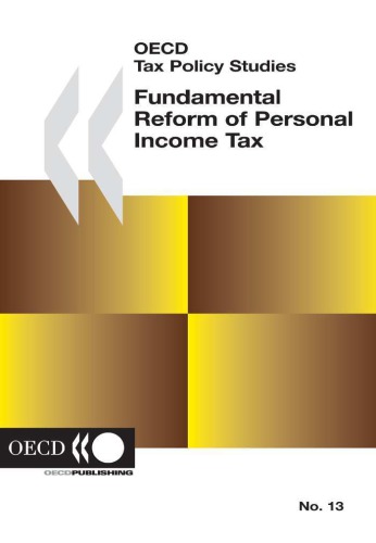 Oecd Tax Policy Studies Fundamental Reform Of Personal Income Tax