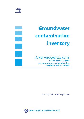 Groundwater contamination inventory : a methodological guide