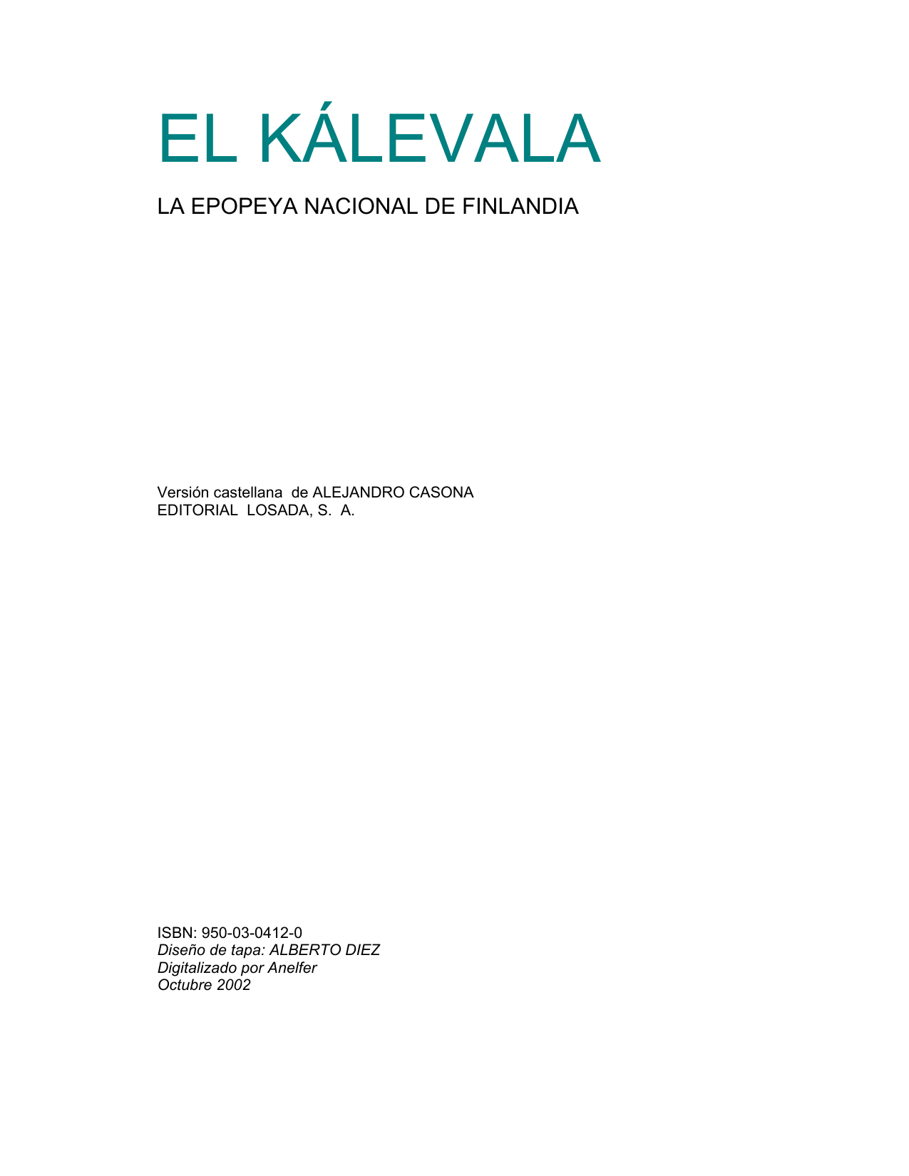 El Kálevala