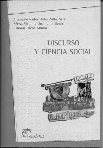 Discurso y ciencia social