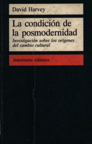 La condición de la posmodernidad
