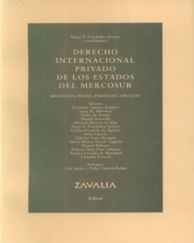 Derecho internacional privado de los estados del MERCOSUR