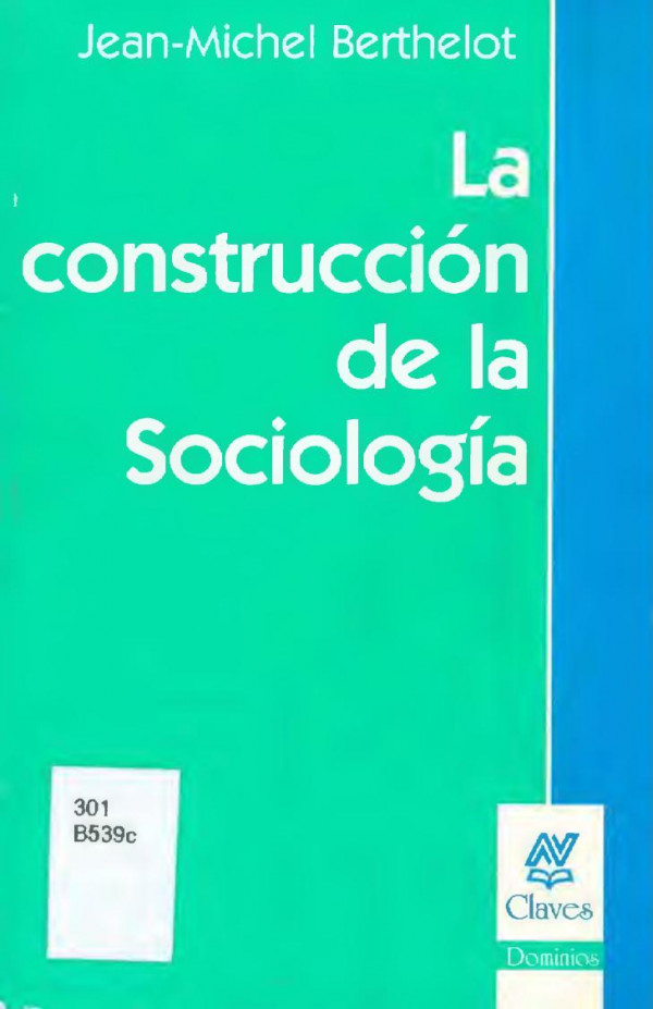 La construcción de la sociología