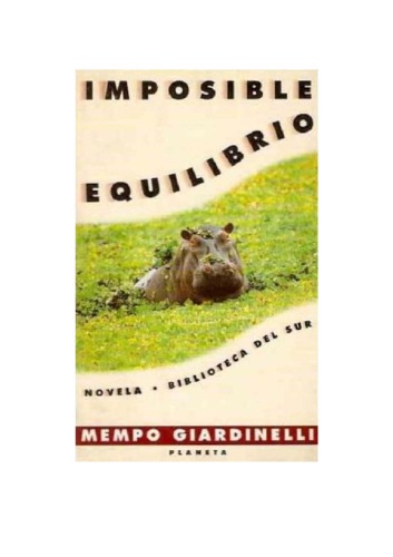 Imposible equilibrio