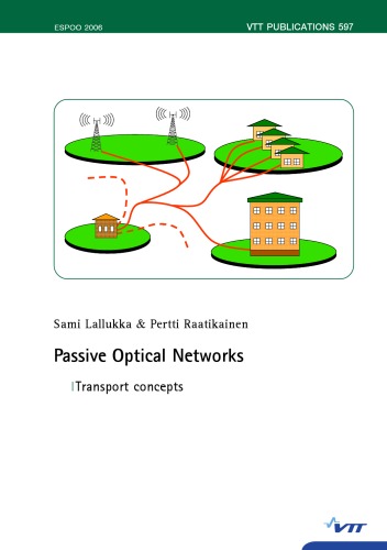 Passive optical networks : transport concepts