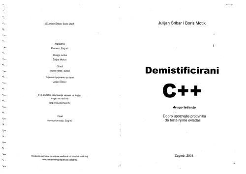 Demistificirani C++