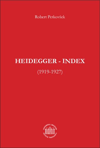 Heidegger-Index (1919 - 1927)