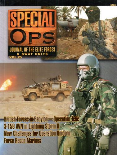 Special Ops, Journal of the Elite Forces &amp; Swat Units Vol. 25