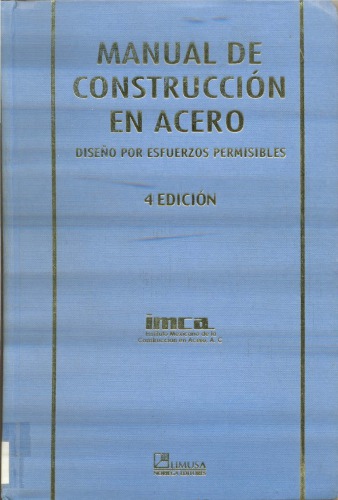 Manual de construcción en acero-Dep : diseño por esfuerzos permisibles