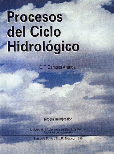 Procesos del ciclo hidrológico