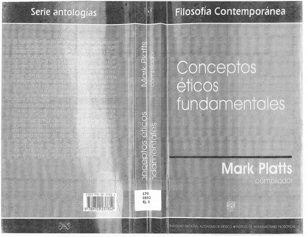 Conceptos éticos fundamentales