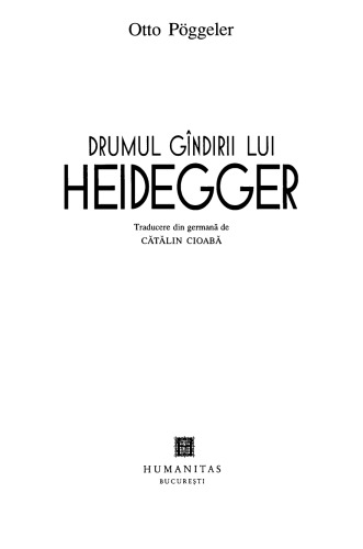 Drumul gîndirii lui Heidegger