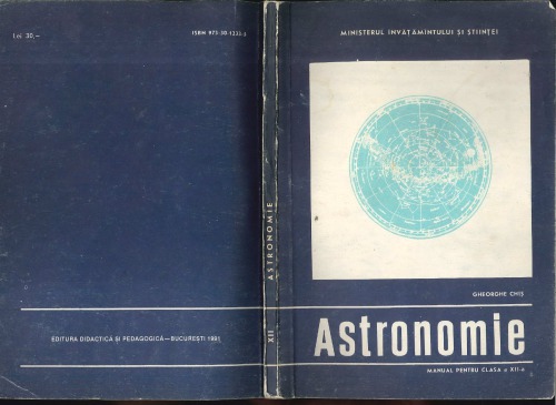 Astronomie. Manual pentru clasa a XII-a