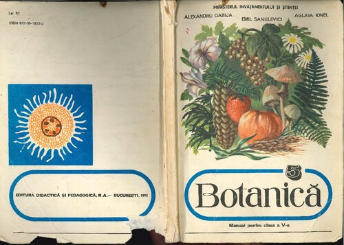 Botanică. Manual pentru clasa a V-a