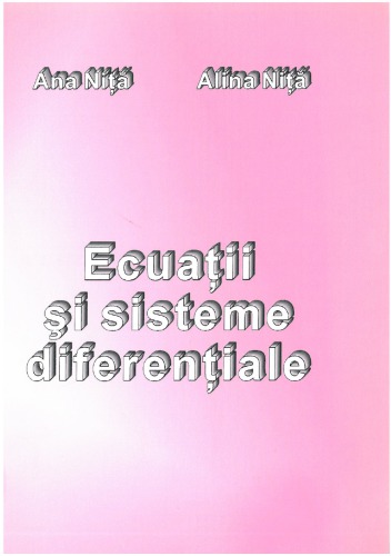 Ecuaţii şi sisteme diferenţiale : probleme de examen