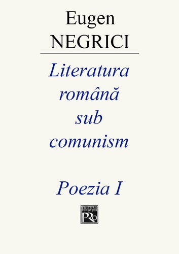 Literatura română sub comunism