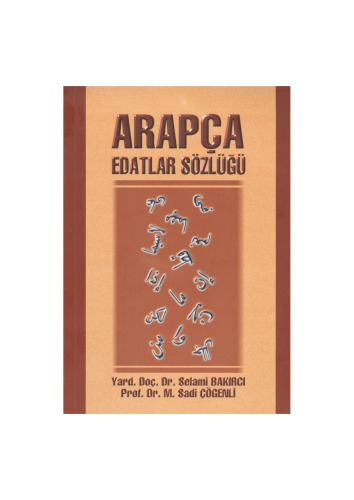 Arapça edatlar sözlüğü