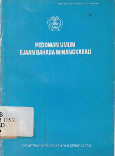 Pedoman umum ejaan bahasa Minangkabau