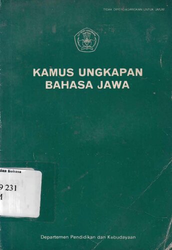 Kamus ungkapan bahasa Jawa