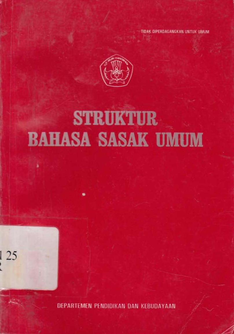 Struktur bahasa Sasak umum