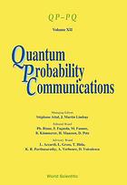 Quantum Probability Communications