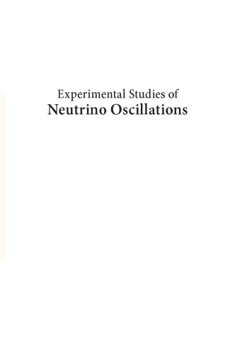 Experimental Studies of Neutrino Oscillations