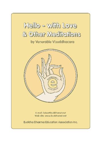 Hello – with Love &amp; Other Meditations