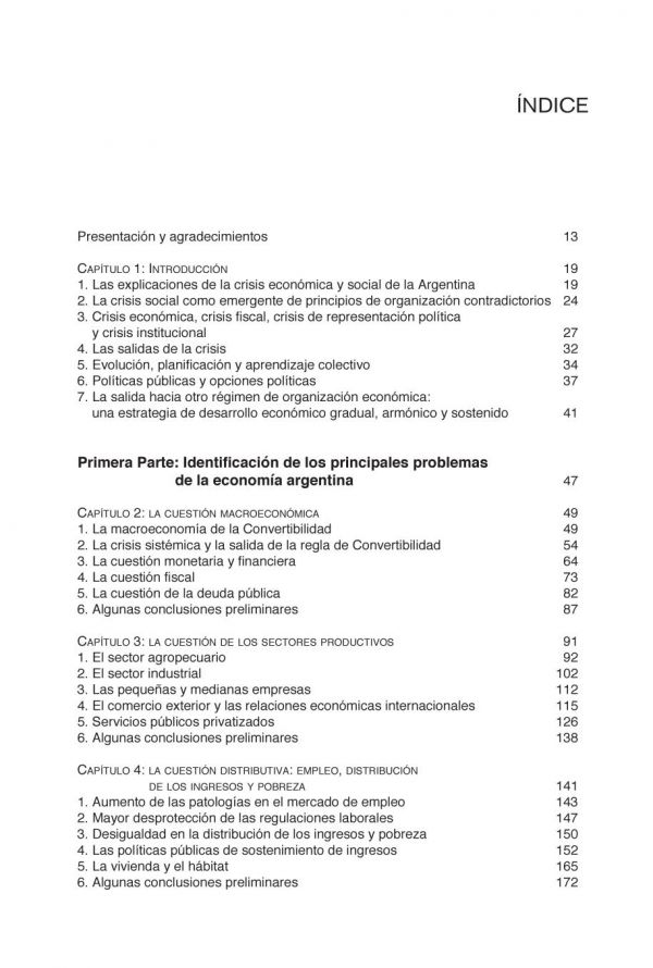 Estrategia Economica Para La Argentina