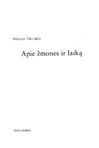 Apie žmones ir laiką
