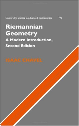 Riemannian Geometry: A Modern Introduction