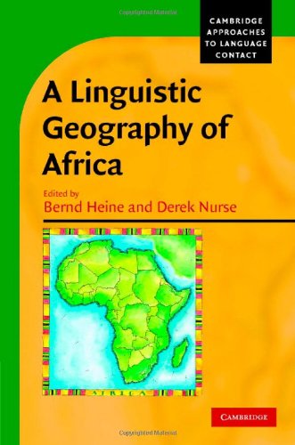 A linguistic geography of Africa