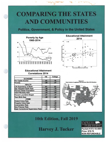 Comparing the States and Communities: Politics, Government, and Policy in the United States