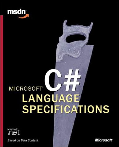 Microsoft C# language specifications