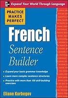 French sentence builder.